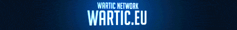 Wartic banner Wartic Minecraft server banner