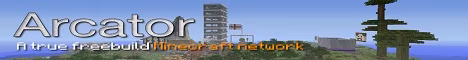 Arcator banner Arcator Minecraft server banner