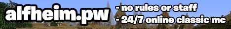 Alfheim Anarchy banner Alfheim Anarchy Minecraft server banner