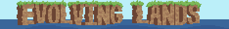 Evolving Lands banner Evolving Lands Minecraft server banner