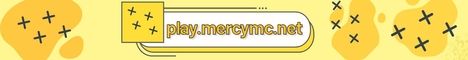 MercyMC banner MercyMC Minecraft server banner