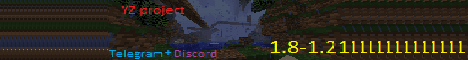 YZ project banner YZ project Minecraft server banner