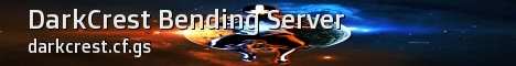 DarkCrest Bending Server banner DarkCrest Bending Server Minecraft server banner