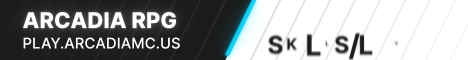 Arcadia banner Arcadia Minecraft server banner