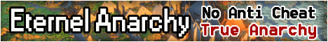 Eternel Anarchy banner Eternel Anarchy Minecraft server banner