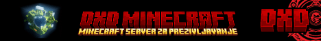 DxD Minecraft banner DxD Minecraft Minecraft server banner