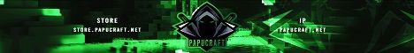 PapuCraft Network banner PapuCraft Network Minecraft server banner