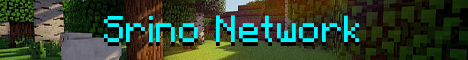 Srino Network banner Srino Network Minecraft server banner