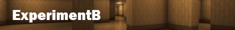 Experiment B (Backrooms) banner Experiment B (Backrooms) Minecraft server banner