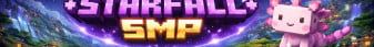 Starfall SMP banner Starfall SMP Minecraft server banner
