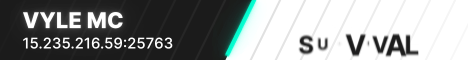 Vyle MC banner Vyle MC Minecraft server banner