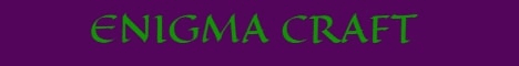 Enigma Craft banner Enigma Craft Minecraft server banner