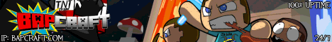BapCraft banner BapCraft Minecraft server banner