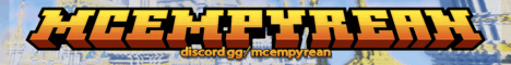 MCEmpyrean banner MCEmpyrean Minecraft server banner