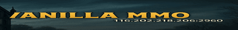 Cozy Vanilla MMO banner Cozy Vanilla MMO Minecraft server banner