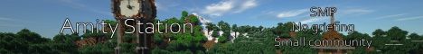 Amity Station banner Amity Station Minecraft server banner