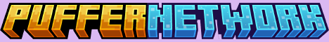 PufferNetwork banner PufferNetwork Minecraft server banner