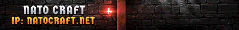 Nato Craft banner Nato Craft Minecraft server banner