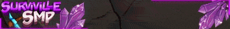 Surviville banner Surviville Minecraft server banner