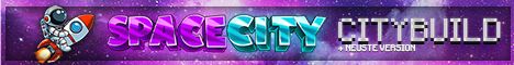 SpaceCity.world banner SpaceCity.world Minecraft server banner