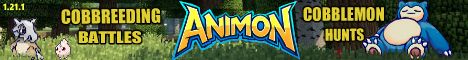 Animon Server banner Animon Server Minecraft server banner