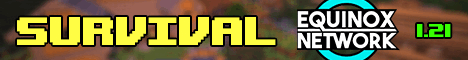 Equinox Network banner Equinox Network Minecraft server banner