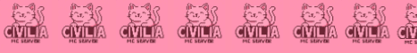 Civilia banner Civilia Minecraft server banner