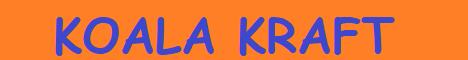 Koala Kraft banner Koala Kraft Minecraft server banner