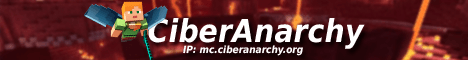 CiberAnarchy banner CiberAnarchy Minecraft server banner
