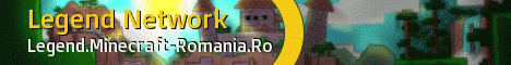 Legend.Minecraft-Romania.Ro banner Legend.Minecraft-Romania.Ro Minecraft server banner