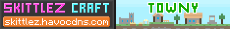 Skittlez Craft banner Skittlez Craft Minecraft server banner