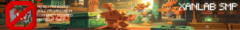 xanlab SMP banner xanlab SMP Minecraft server banner