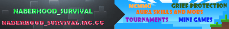 NaberHood_Survival banner NaberHood_Survival Minecraft server banner