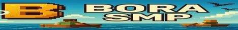 Bora SMP banner Bora SMP Minecraft server banner