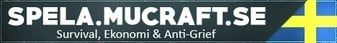 MuCraft - Svensk survival server banner MuCraft - Svensk survival server Minecraft server banner