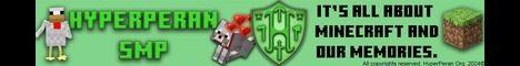 HyperPeran SMP banner HyperPeran SMP Minecraft server banner