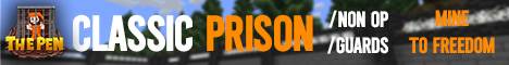 The Pen banner The Pen Minecraft server banner