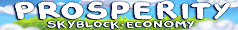 ProsperityMC banner ProsperityMC Minecraft server banner