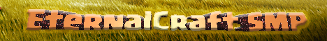 EternalCraft SMP banner EternalCraft SMP Minecraft server banner