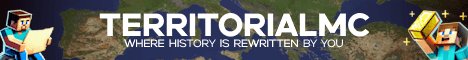 TerritorialMC banner TerritorialMC Minecraft server banner