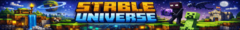 Stable Universe banner Stable Universe Minecraft server banner