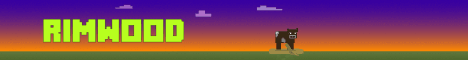 RimWood banner RimWood Minecraft server banner