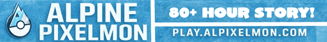Alpine Pixelmon banner Alpine Pixelmon Minecraft server banner