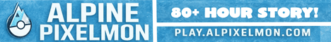Alpine Pixelmon banner Alpine Pixelmon Minecraft server banner