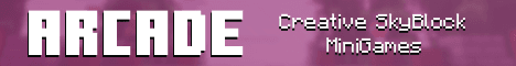 karlssonSMP Arcade banner karlssonSMP Arcade Minecraft server banner
