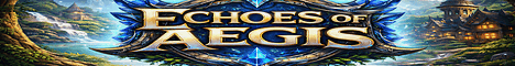 Echoes of Aegis banner Echoes of Aegis Minecraft server banner