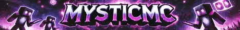 MysticMC banner MysticMC Minecraft server banner