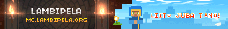 Lambipela Survival banner Lambipela Survival Minecraft server banner