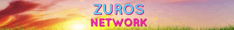 Zuros network banner Zuros network Minecraft server banner