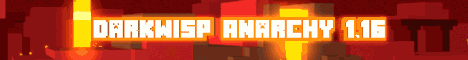 DarkWisp Anarchy banner DarkWisp Anarchy Minecraft server banner